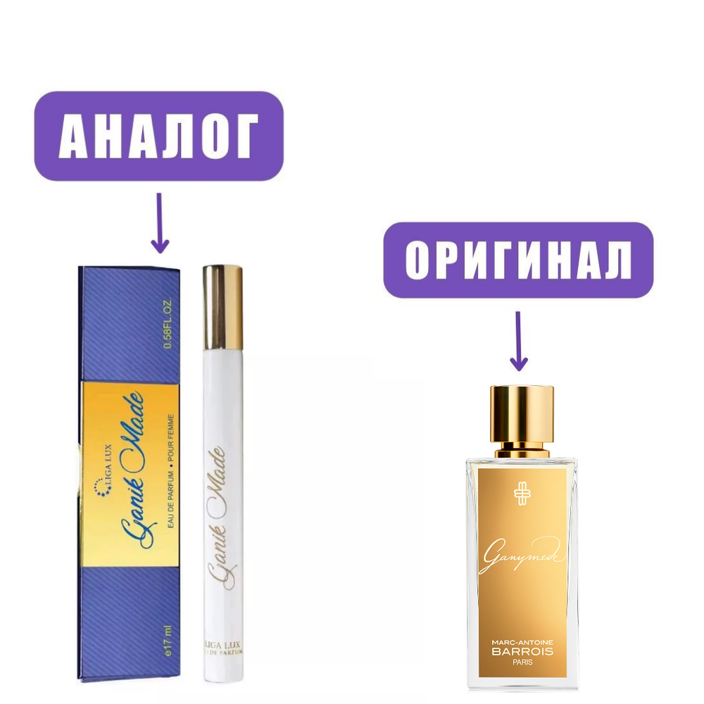 LIGA LUX 17ml GANIK MADE edP (версия Marc-Antoine Barrois Ganymede)