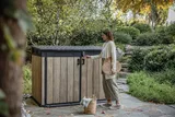 Keter Ящик-шкаф Горизонтальный (Horizontal Shed) 2020 л. ясень — фото 6