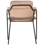 Стул Bradex Home Napoli латте с черными ножками