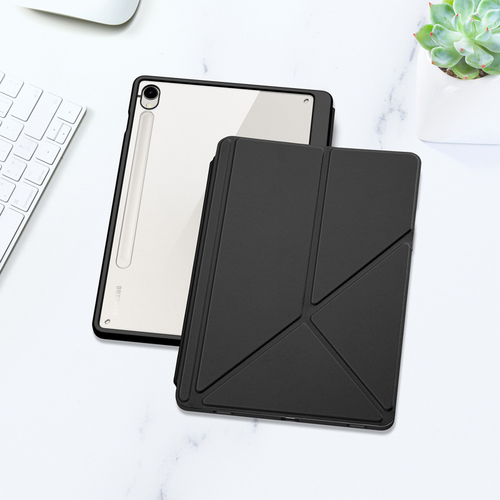 Чехол книжка от Dux Ducis для Samsung Galaxy Tab S9, Tab S9 FE и Tab S10 FE, серия Magi Series Case, с держателем Pencil и функцией автоматического перехода в спящий режим