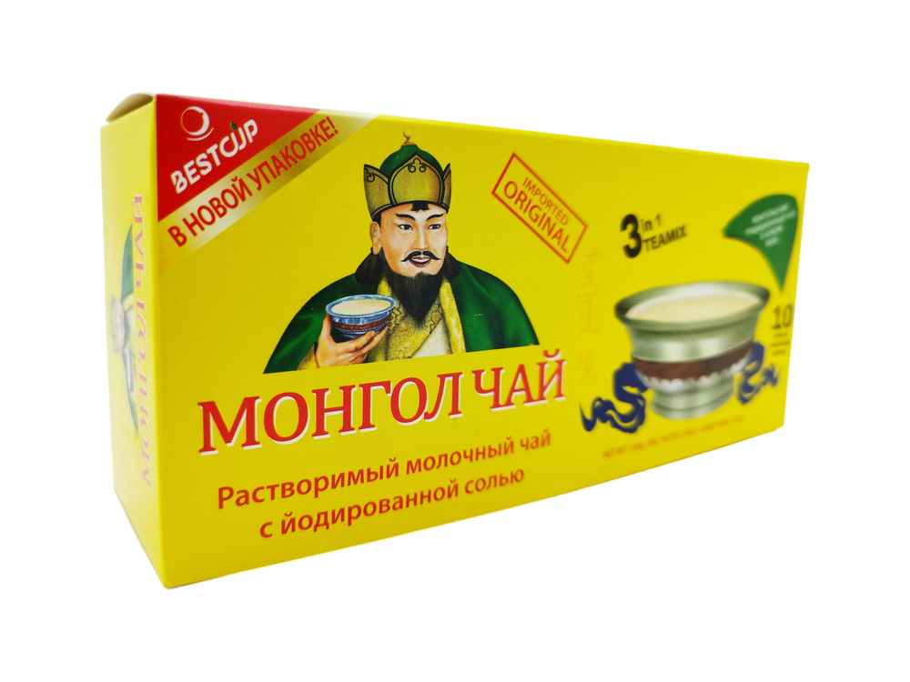 Чай Монгольский Оригинал с солью упаковка 10шт