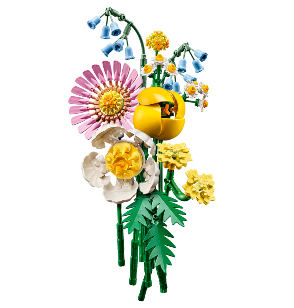 Конструктор Лего Ботаникалс коллекция Маленький солнечный букет | LEGO Botanicals 10347, 373 детали (18+)