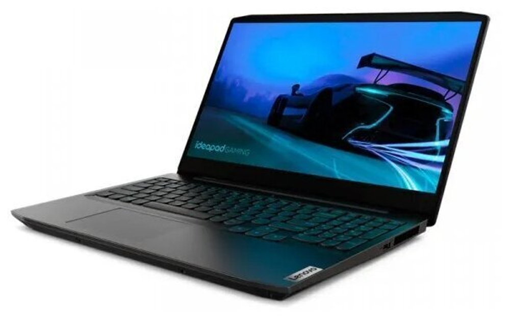 Ноутбук Lenovo ideapad Gaming 3-15IMH05 CPU: Intel Core i5 10300H, RAM: 16 Гб, SSD: 512 Гб, GPU: GeForce® GTX 1650 4 Гб, OS: Без ОС, LCD: 1920 x 1080 15.6" IPS, Цвет: Черный, Состояние: B1