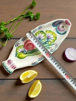 Селедочница Казачий улов фаянс