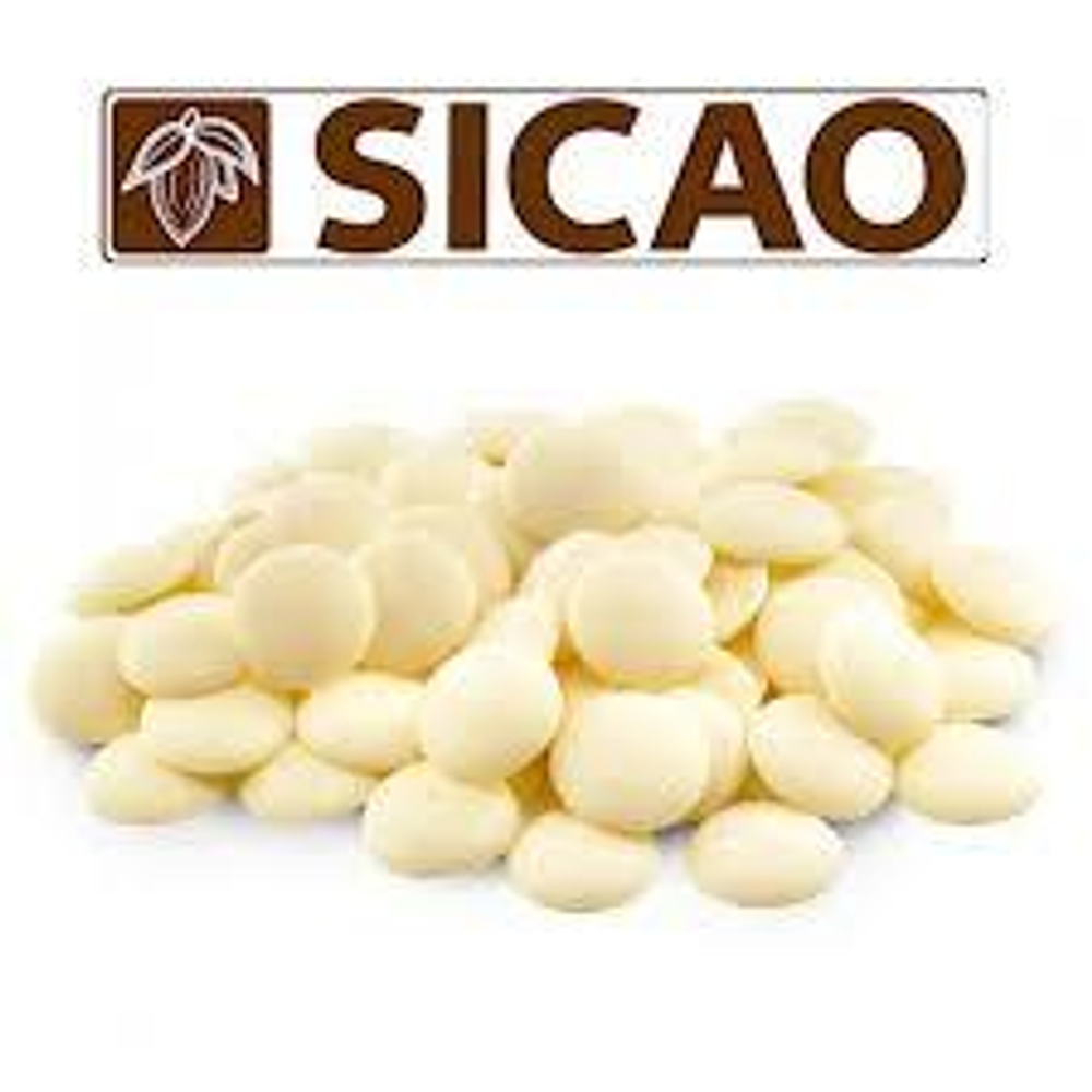 Шоколад белый Sicao Callebaut 28%, (200 гр)