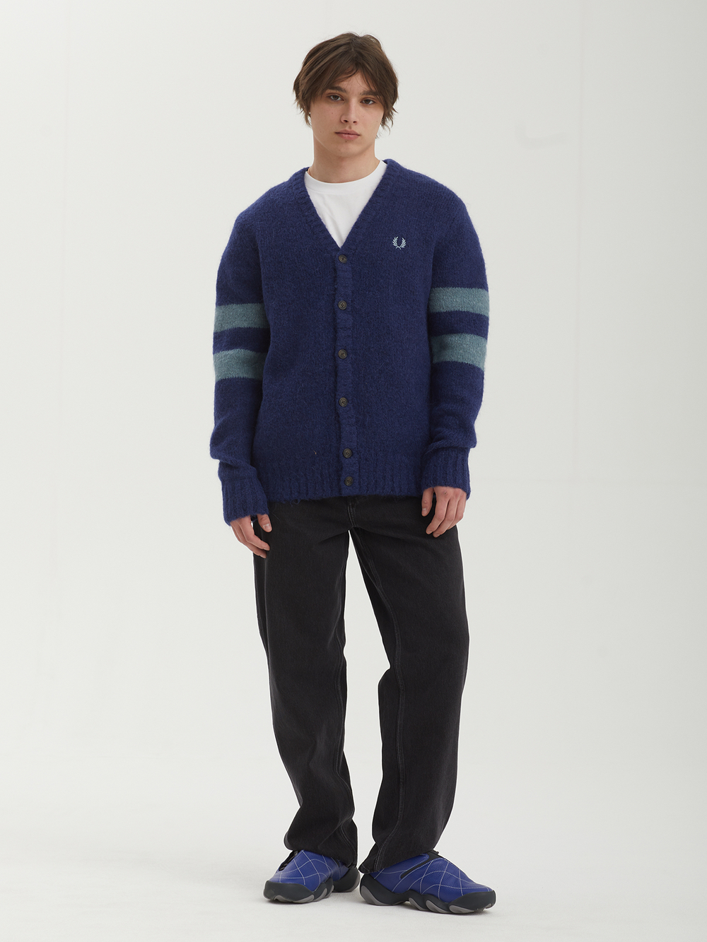Мужской Кардиган Chunky Tipped Sleeve