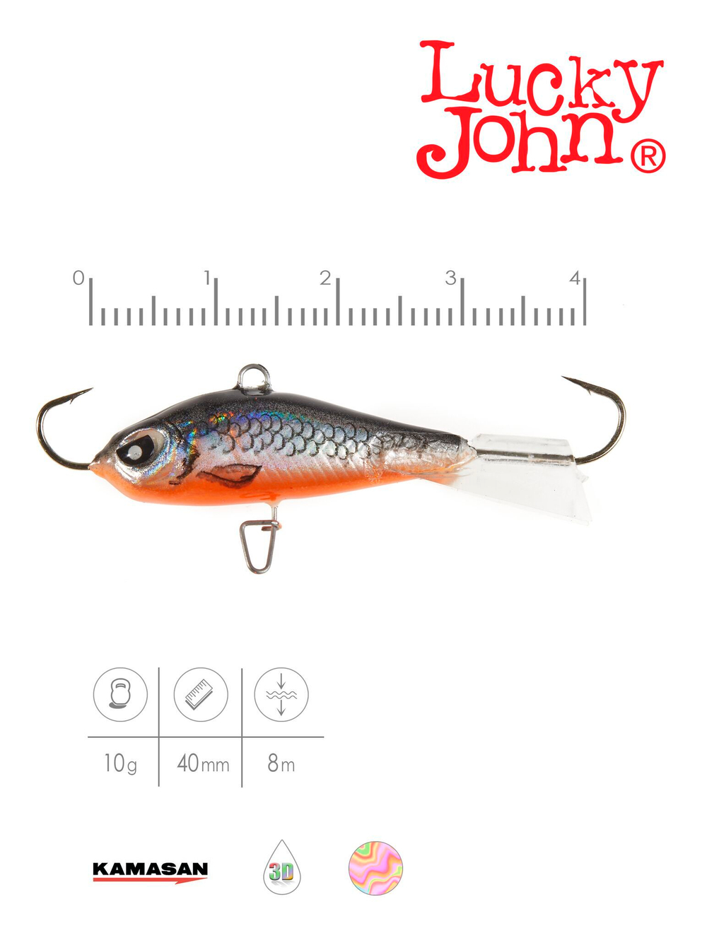 Балансир Lucky John BALTIC 4 40мм/47H