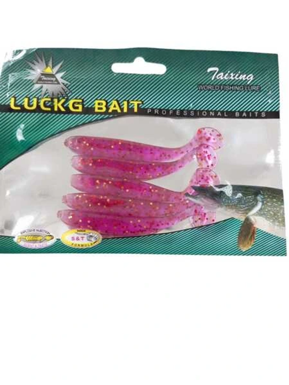 Силиконовая рыбка LUCKG BAIT 5 ШТУК 3 ГР 8 СМ *801
