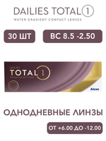 Однодневные контактные линзы Dailies Total 1 (уп. 30 линз)