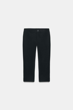 ZARA БРЮКИ КАПРИ, ЧЕРНЫЙ