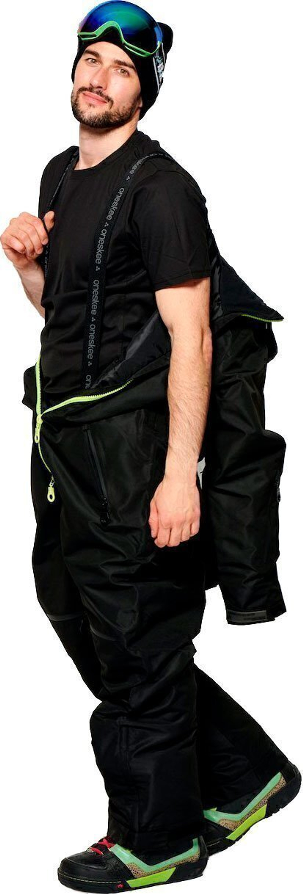Комбинезон мужской Original Pro Black/Lime (L)