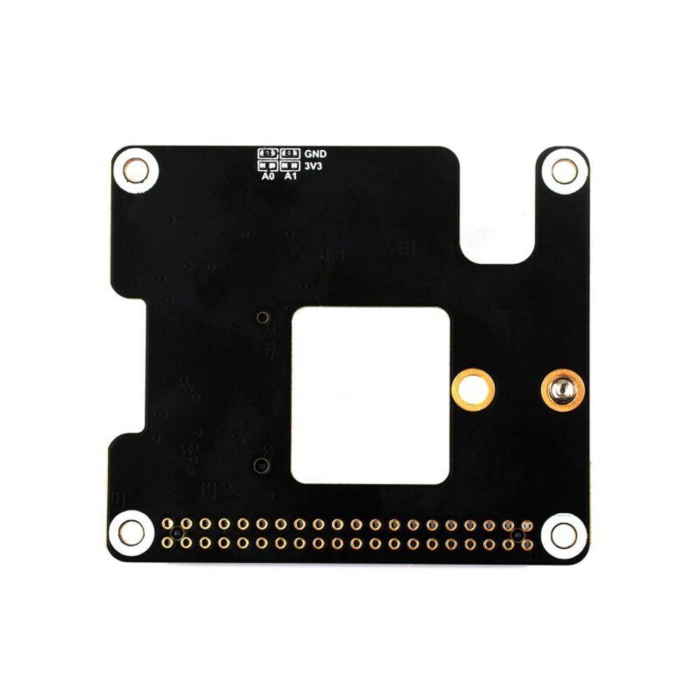 Плата адаптера SSD для Raspberry Pi 5 PCIe to M.2 HAT+ NVMe (2242, 2230)