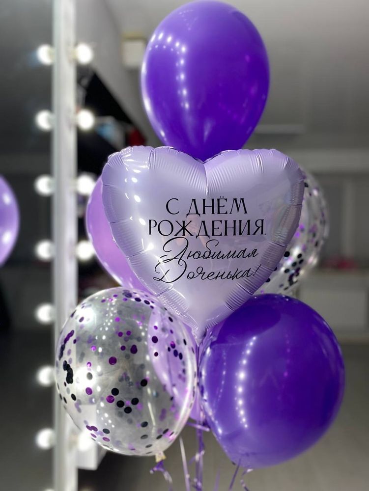 Набор воздушных шаров С Днём Рождения №1903