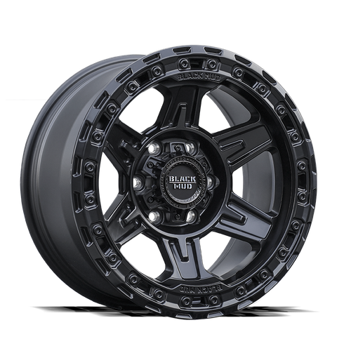 Диск колесный литой BLACK MUD M590 R17 8,5 ET0 Matte Black