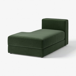 IKEA JÄTTEBO  (ИКЕА ЙЭТТЕБО)  -  Чехол на модуль шезлонга, левый — Юханнесхов тёмно-зелёный