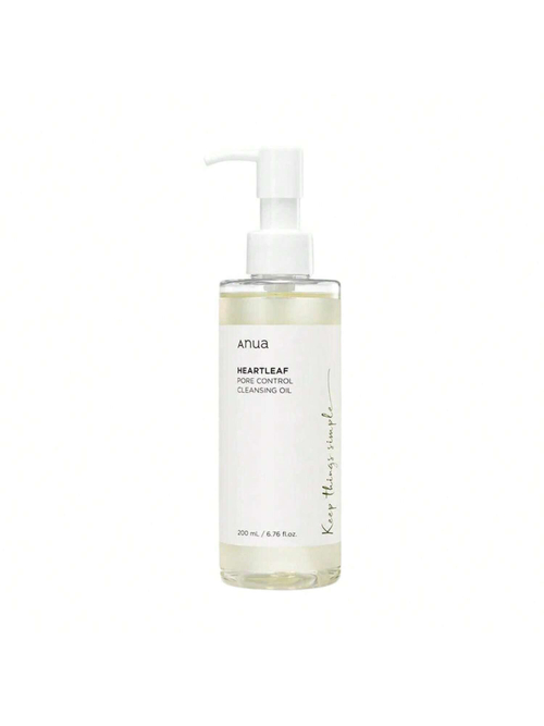 Anua Очищающее гидрофильное масло с экстрактом хауттюйни - Heartleaf Pore Control Cleansing, 200мл.