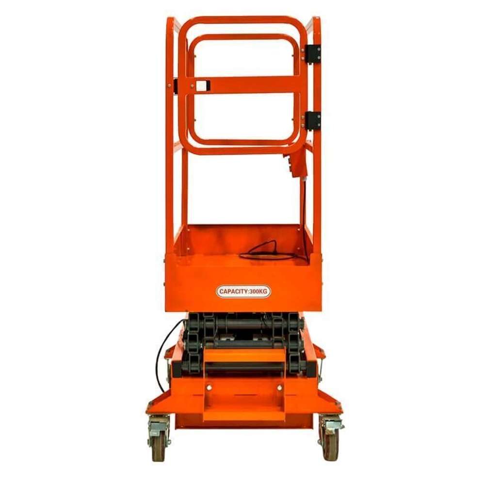 Подъемник ножничный несамоходный SJY-0.3-3.9 (220 В, 300 кг, 3,9 м) SMARTLIFT (SMART)
