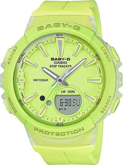 Наручные часы Casio Baby-G BGS-100-9A с шагомером