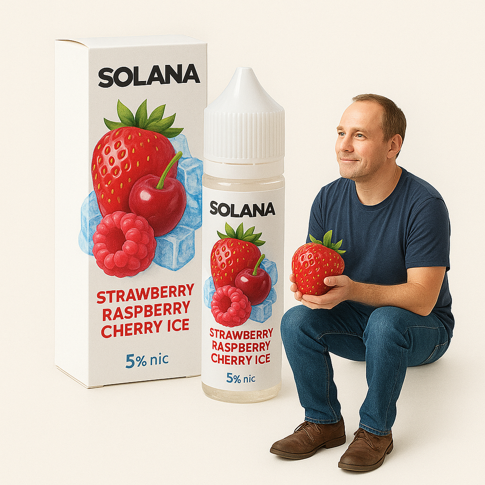 Solana - Strawberry Raspberry Cherry Ice (5% nic)