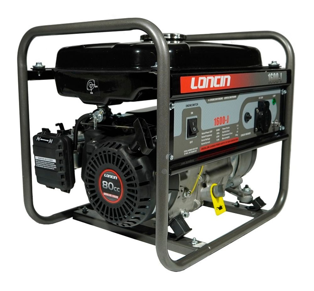 Генератор бензиновый Loncin LC1600-JS - [0,8 кВт / 220V]