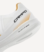 Бутсы зальные JÖGEL CAMPO 2.0, белый/золотой