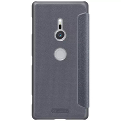 Кожаный чехол-книжка Nillkin Sparkle Series New Leather case для Sony Xperia XZ2
