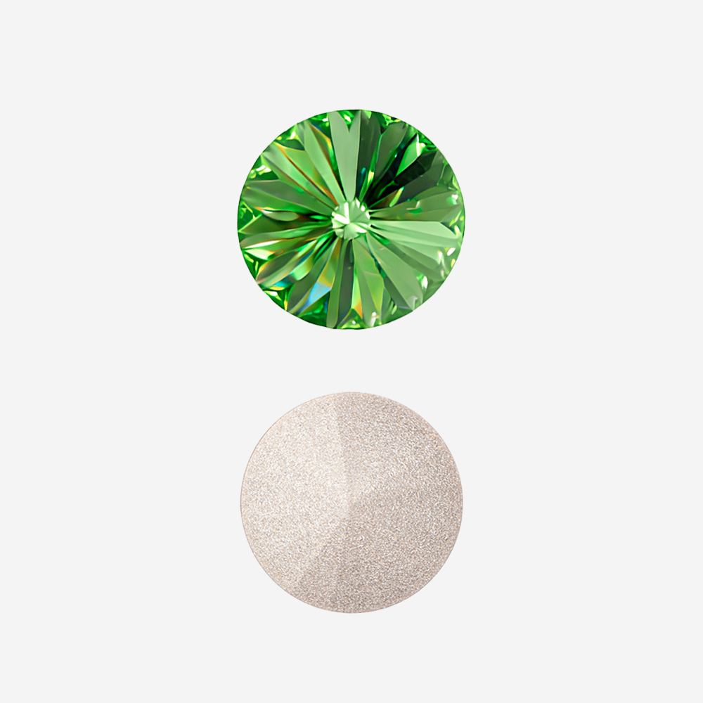 Кристалл Риволи (Rivoli), оттенок "Перидот"/"Peridot", 10мм