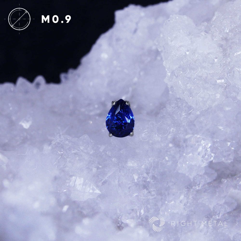 1K Pear Blue Corundum 1K Pear Blue Corundum