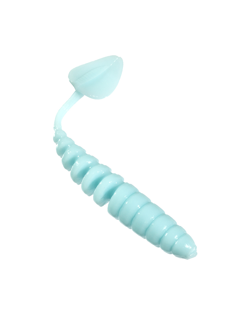 Приманка ZUB-SHAD  40мм(1,5")-12шт, (цвет 502) голубой