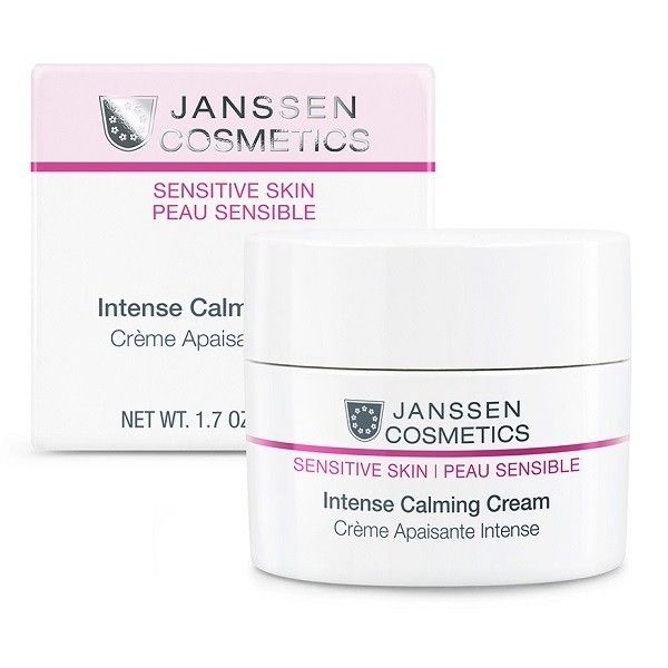 Успокаивающий крем интенсивного действия Intense Calming Cream, Sensitive skin, Janssen Cosmetics, 50 мл