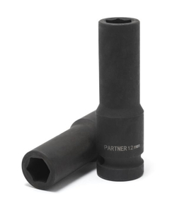 Головка ударная глубокая, 10мм (6гр) 1/2'' Partner PA-4458510