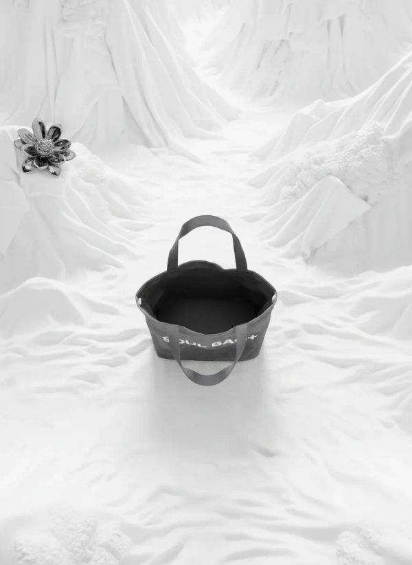Сумка Soul bag+ Камень серая - фото 8