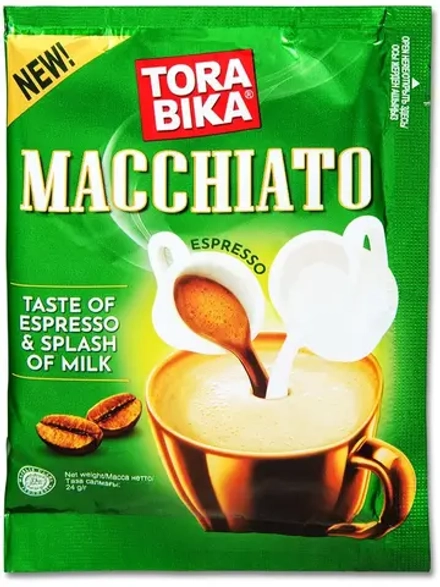 TORABIKA Кофейный напиток MACCHIATO 24г по 5шт, блок 48шт.