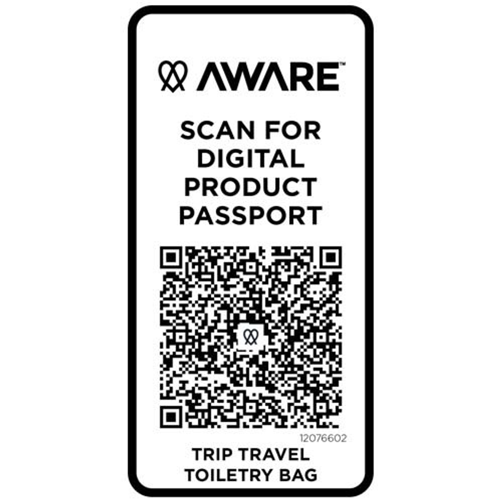 Trip Aware™ дорожная косметичка из переработанного материала 6 л