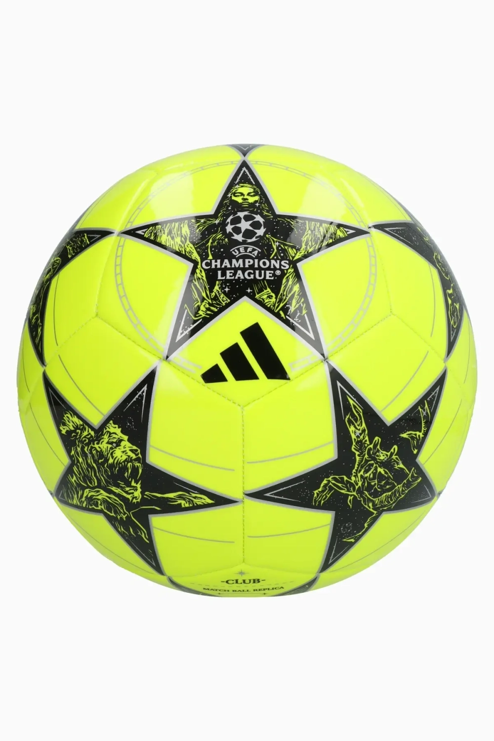 Футбольный мяч adidas UCL Club 25/26 размер 3 - зеленый