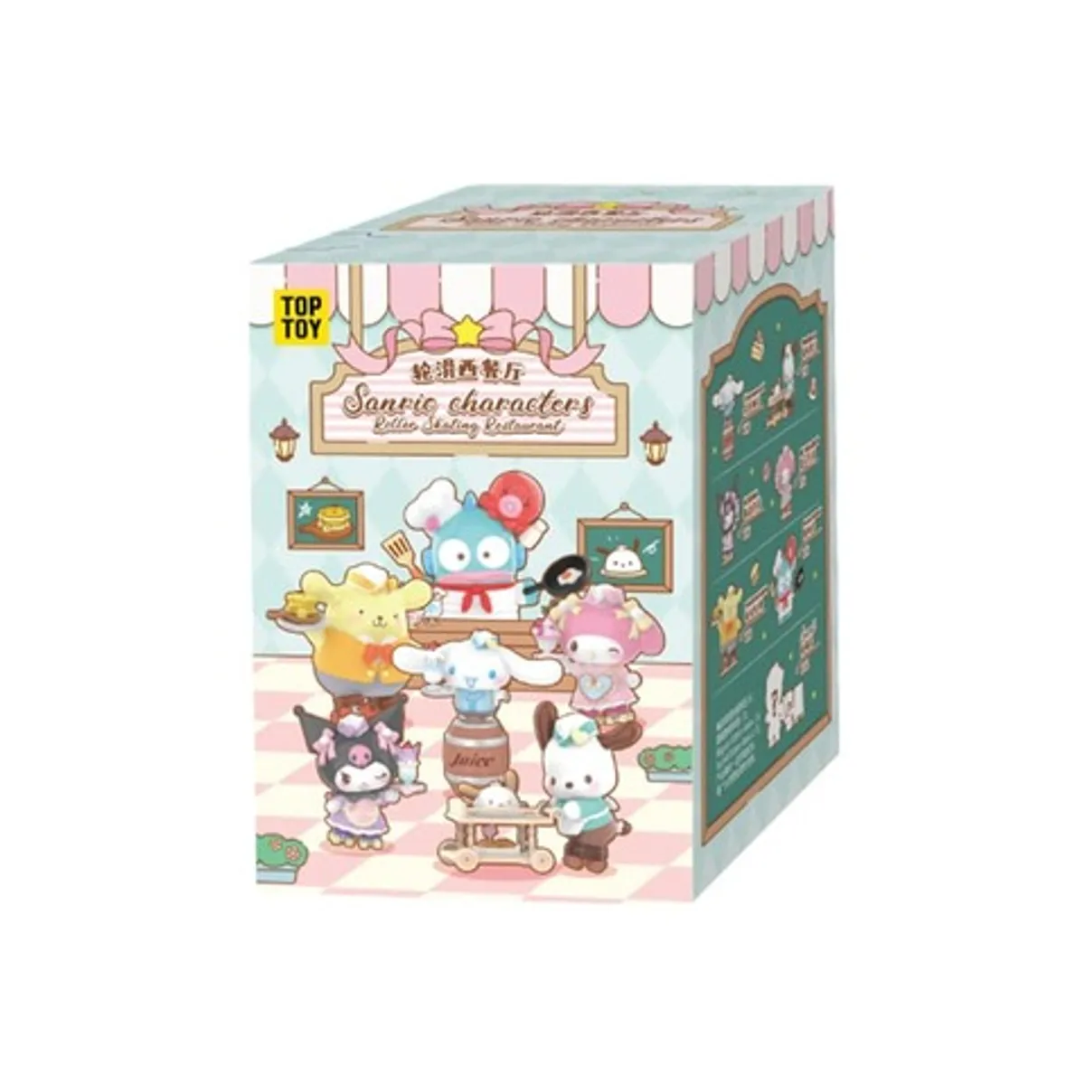 Случайная фигурка TOP TOY Sanrio Characters: Roller Skating Restaurant