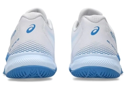 Женские кроссовки для бадминтона/сквоша Asics Gel-Tactic 12 - white/light blue