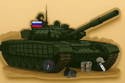 Бизиборд Танк
