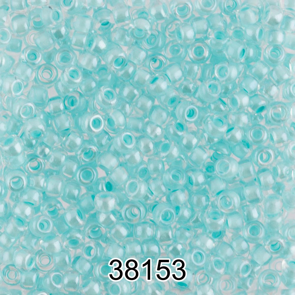 Бисер Preciosa 10/0 (2.3 мм), 500 г, 38153 (Ф510) св.бирюзовый Бисер Preciosa 10/0 (2.3 мм), 500 г, 38153 (Ф510) св.бирюзовый