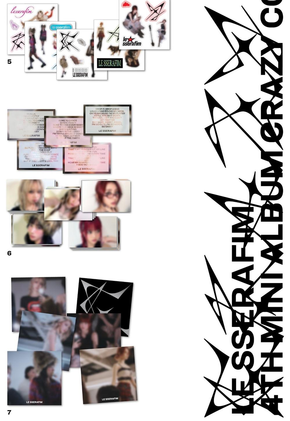 Альбом LE SSERAFIM - CRAZY (COMPACT ver.)