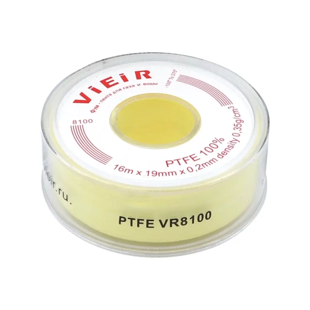 Фум лента (16м-19мм-0,20мм-0.35g/cm3 )"ViEiR"VR8100