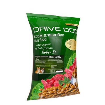 DRIVE DOG Mini Activ полнорационный корм для собак мини пород актив баранина с говядиной и рисом