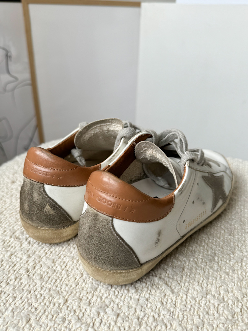 Кожаные кроссовки Golden Goose, 37