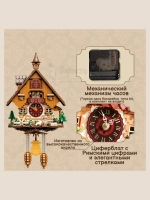3Д Конструктор Ретро Часы с кукушкой