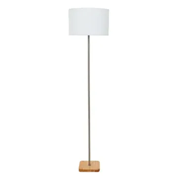 Торшер 1*E27 A5071PN-1SS серебристый/бежевый/белый CHARLIE Arte Lamp