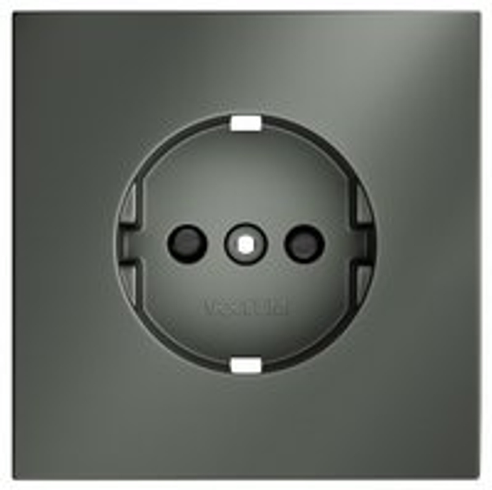 Накладка для розетки с заземлением и со шторками Voltum S70 VLS000706
