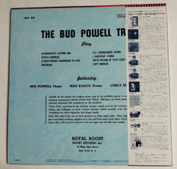 Винтажная виниловая пластинка LP The Bud Powell Trio (Japan 1981) (Obi)