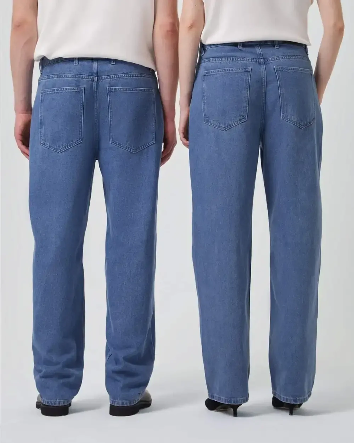 Джинсы Straight Fit синие