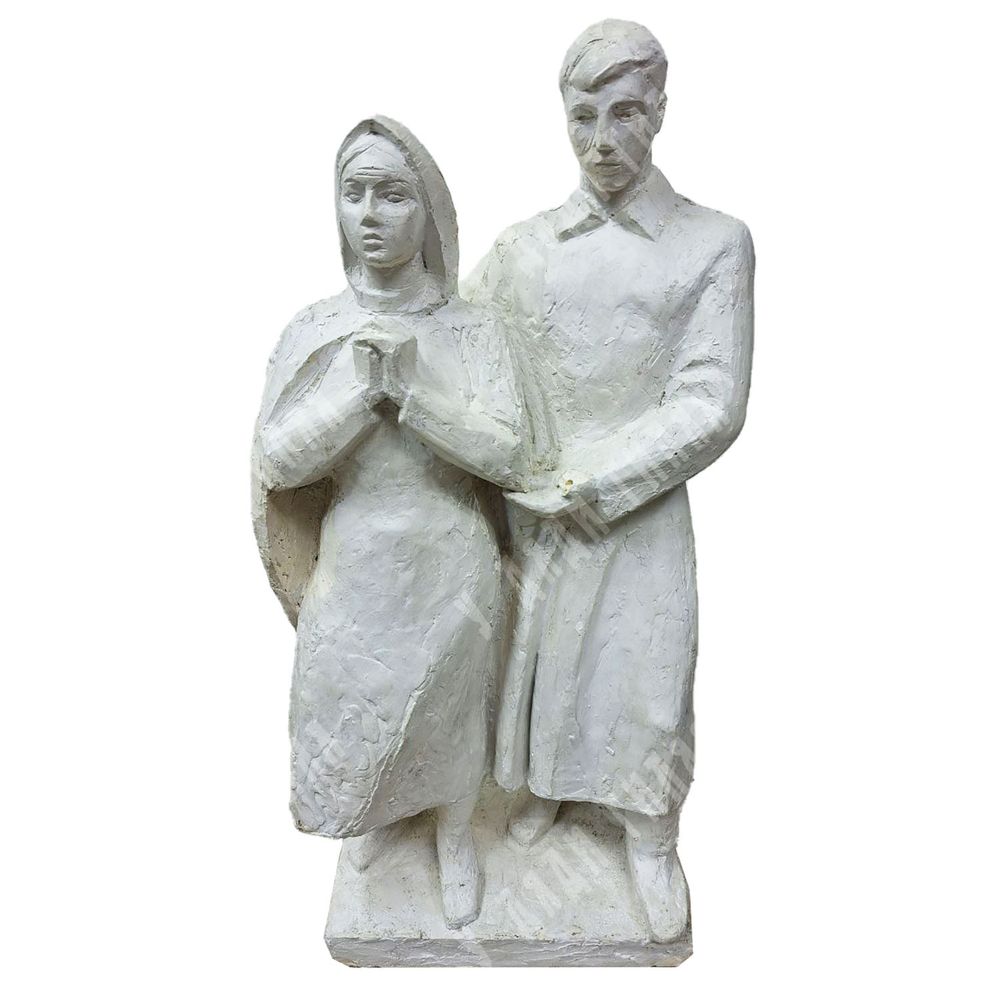 Динес Ю. С. Севастополь 1942 г. Эскиз. Бронза, литьё. Модель 1948 г. 2007