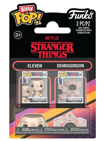 Фигурки Funko Bitty POP! Stranger Things S1 Eleven + Demogorgon 2шт 88937